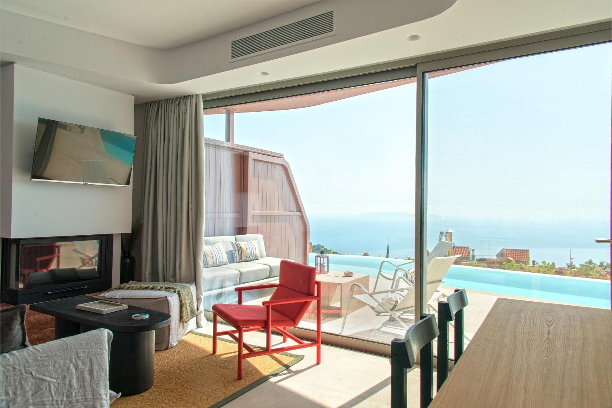 Plethora Luxury Suites Rodhia  Luaran gambar